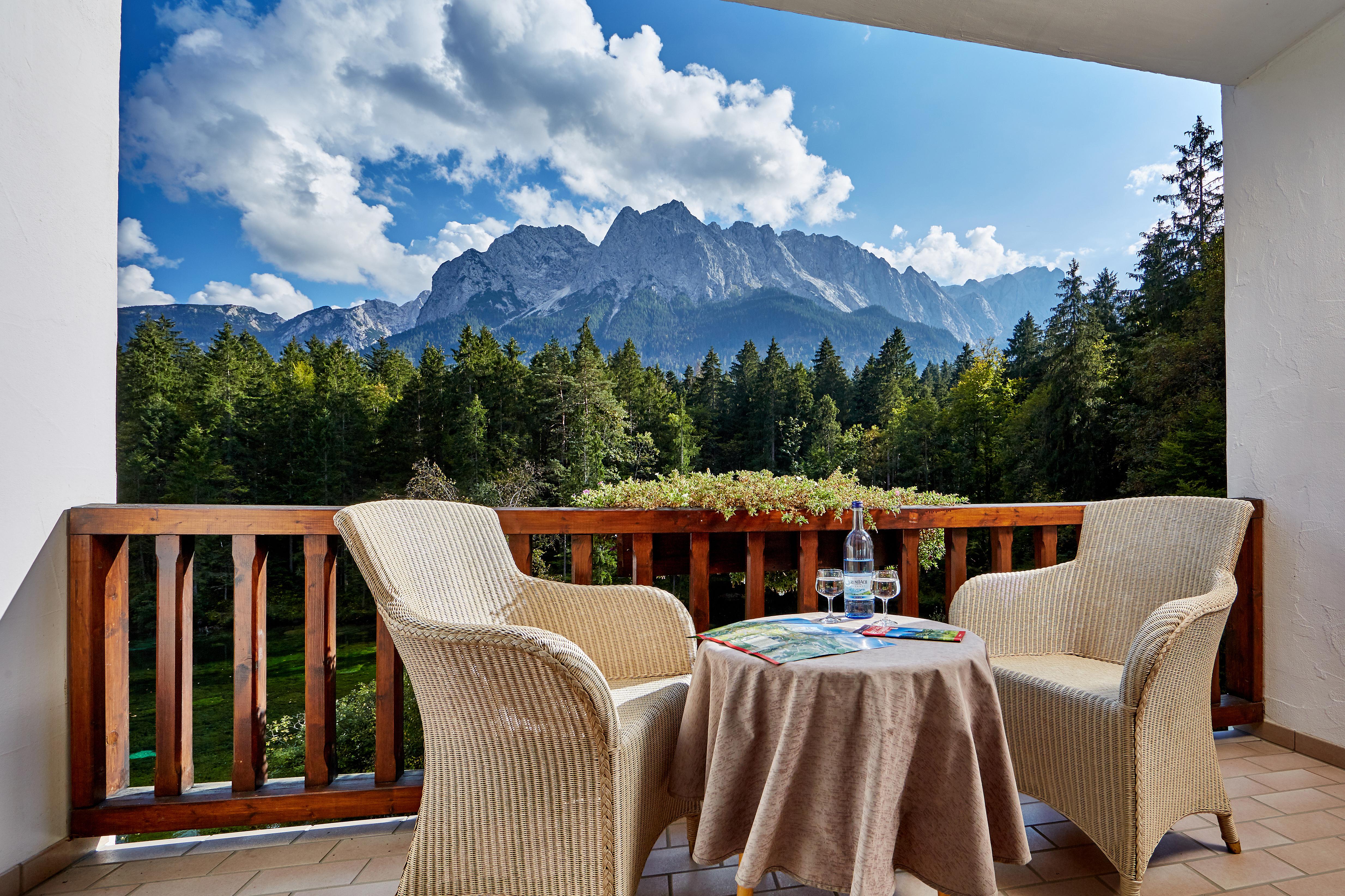 Hotel Am Badersee Grainau Kültér fotó