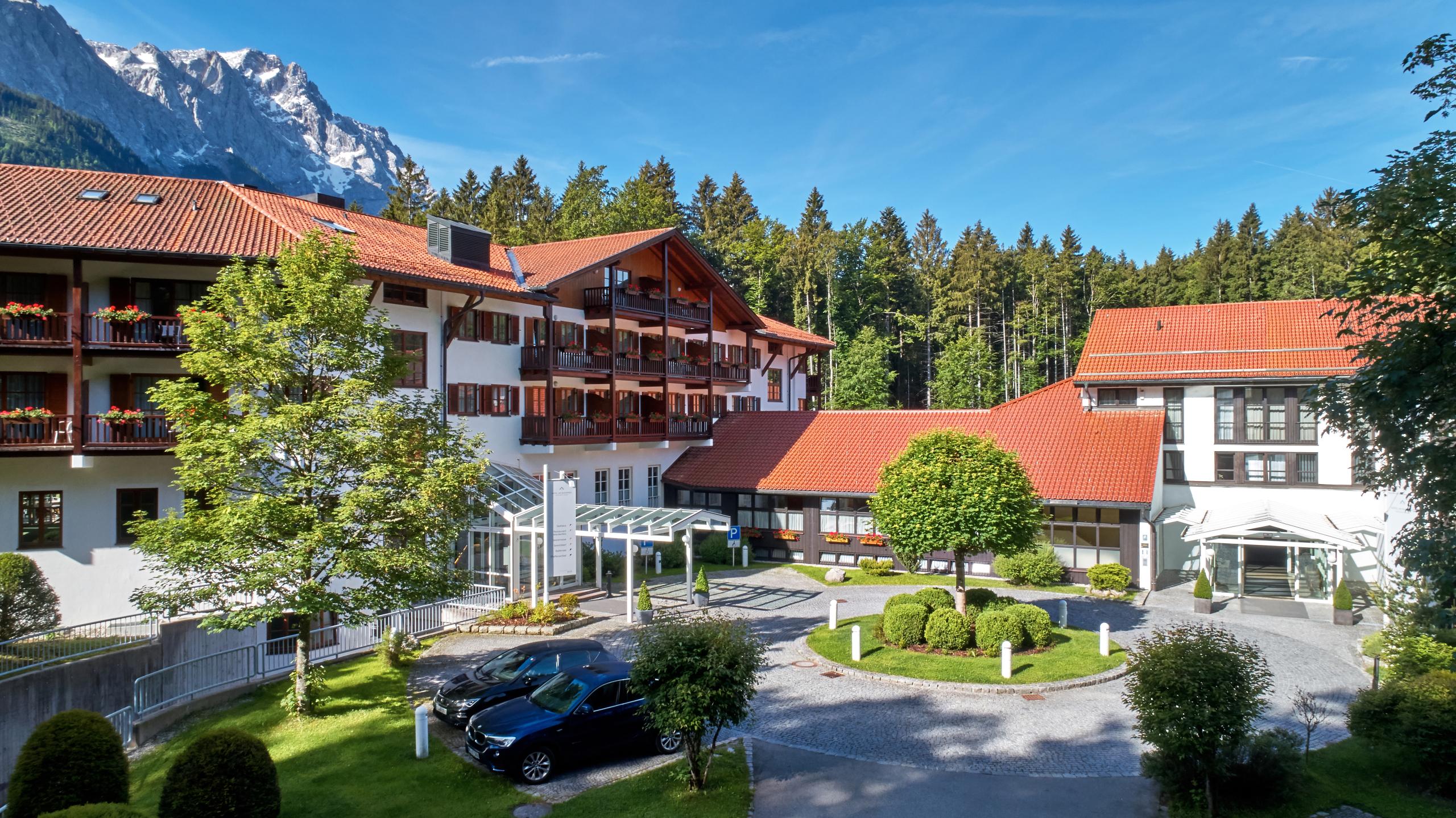 Hotel Am Badersee Grainau Kültér fotó