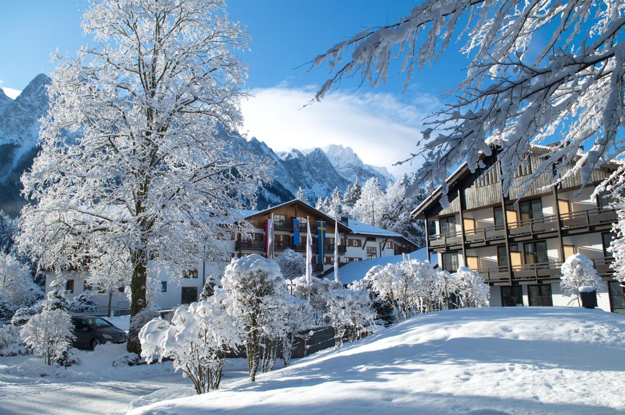 Hotel Am Badersee Grainau Kültér fotó